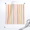 Retro Stripes Vintage Rainbow Multicolor Geometric Simple Lines Pastel Custom Printed Fabric by Spoonflower Various Fabrics by the Yard or Fat Quarter